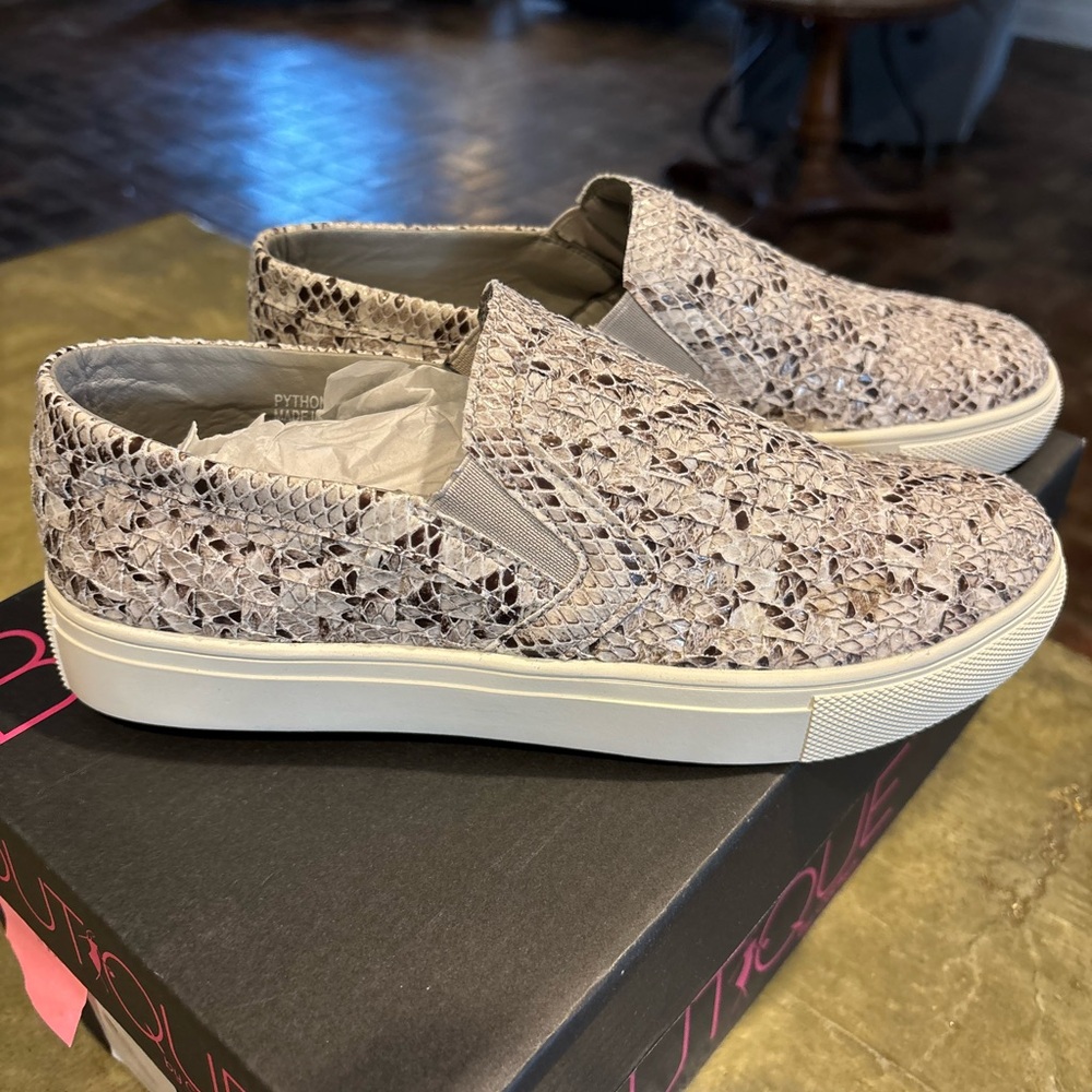 Corkys Gray Sneakers with Slip-On Design and Thick Sole